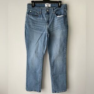 Levi Denizen Blue Straight Leg Mid-rise Slim Jeans women’s Sz 32